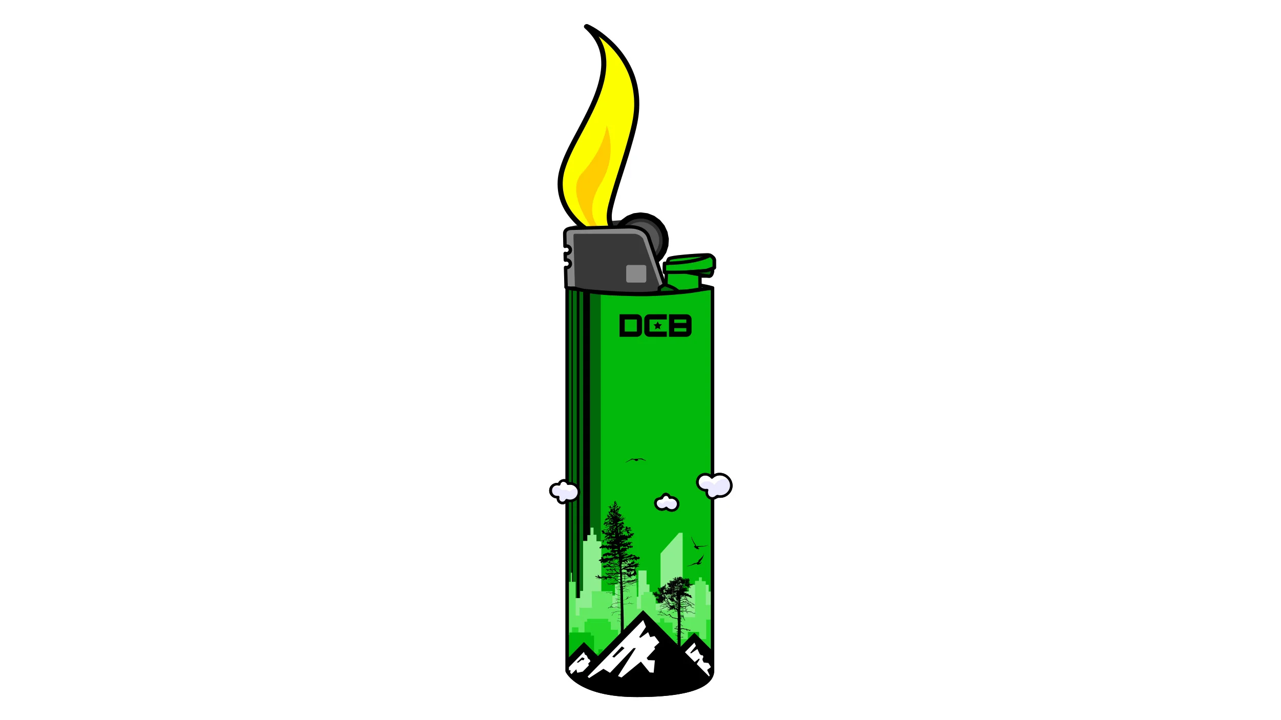 DCB Lighter Crew Copyright © Afro Boy Productions. All rights reserved. · Illustrator
