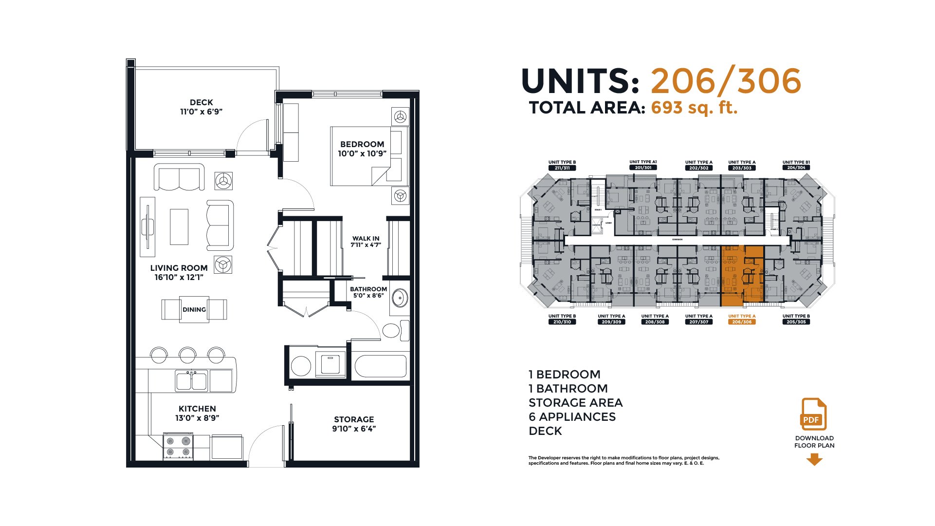 525 Third Street Floor Plans