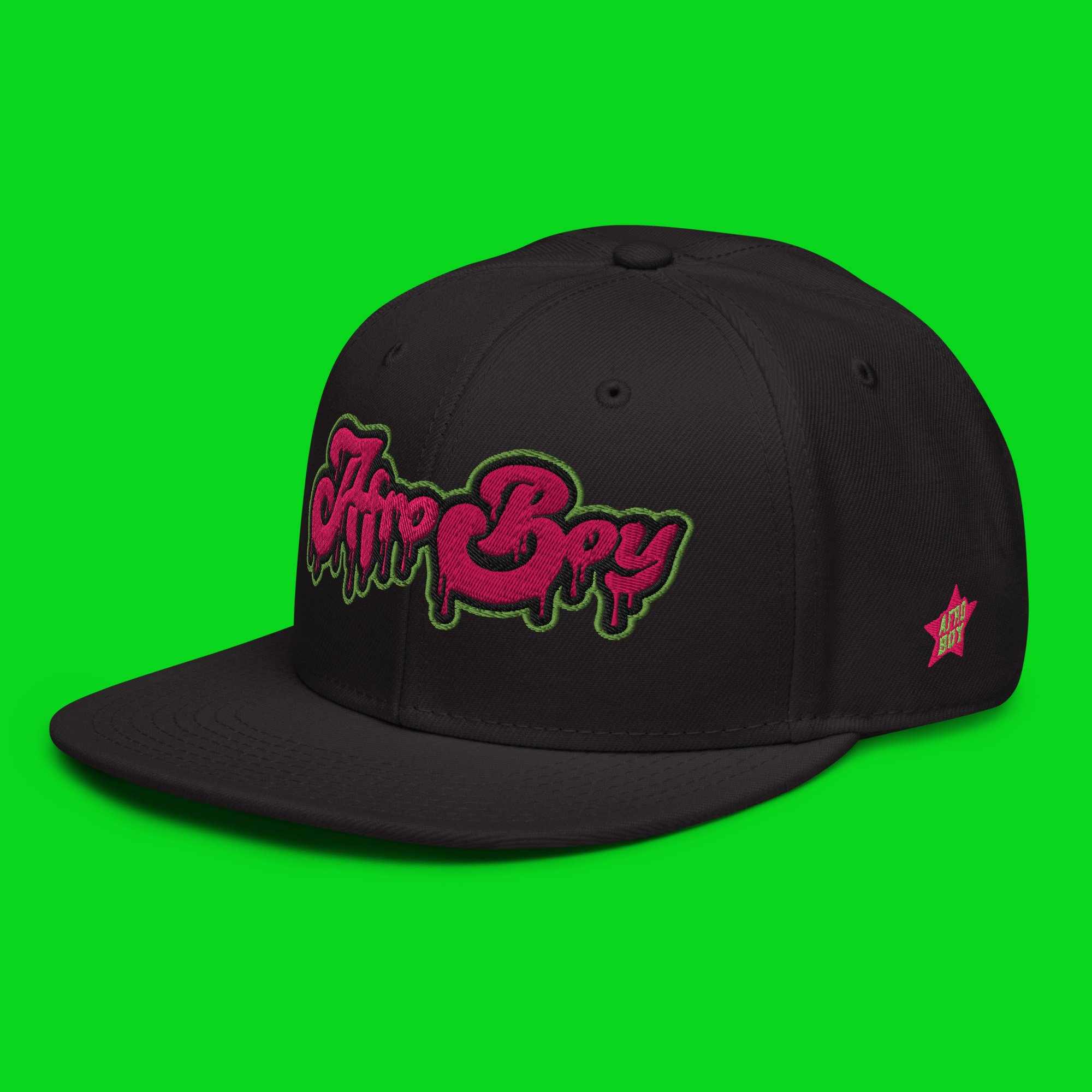 Snapback-black-left-front-AfroBoyDrip.jpg