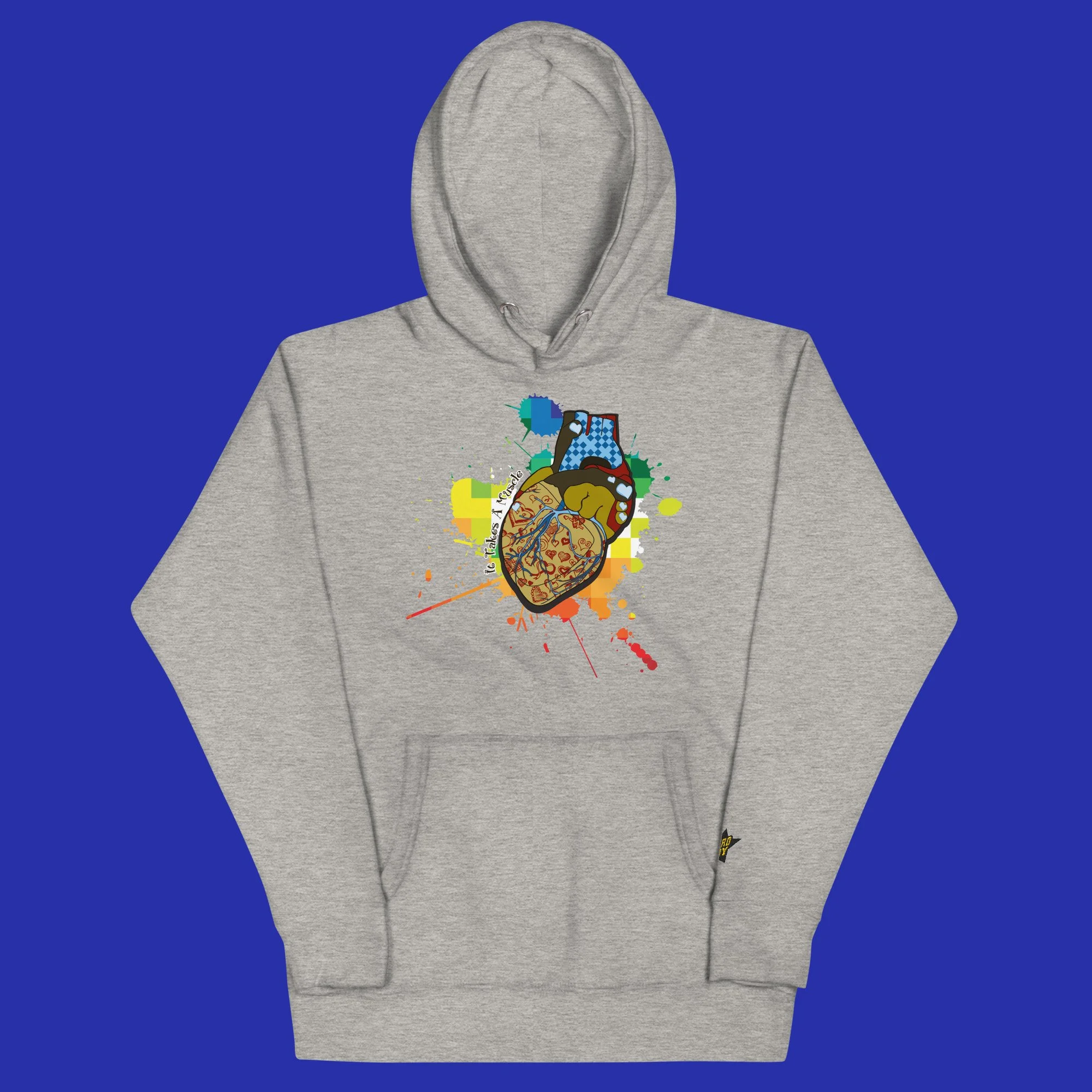 Unisex-premium-hoodie-front-ItTakesAMuscle-Grey.jpg