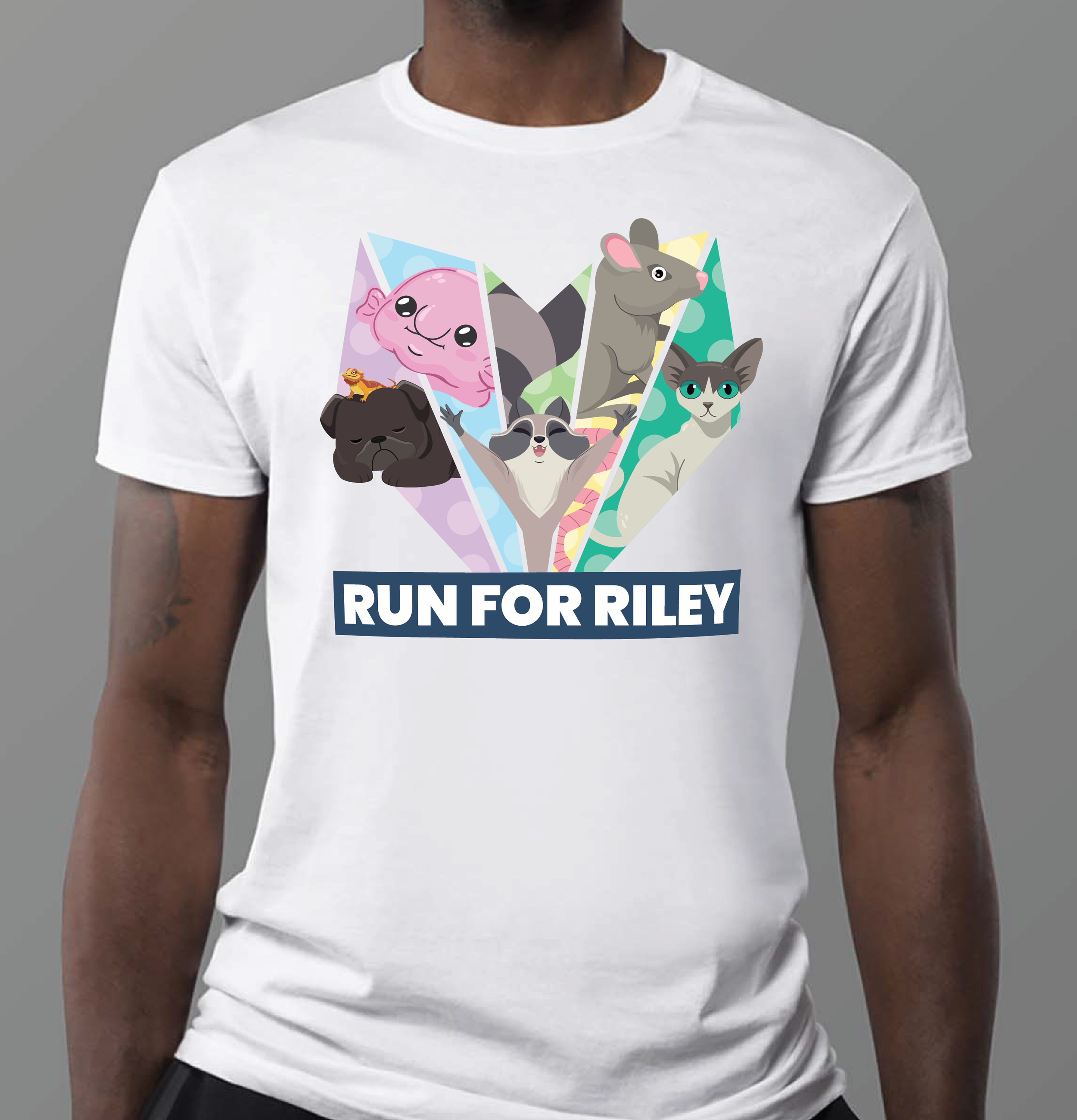 Run for Riley T-Shirt Design
