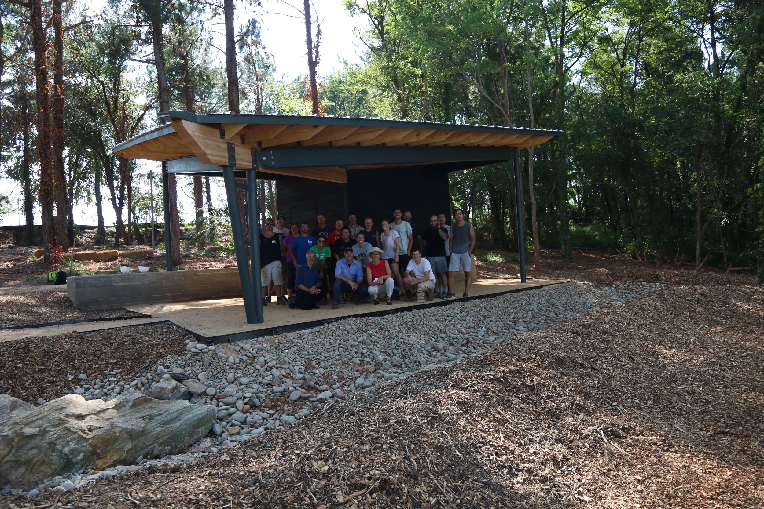 Completed Pavilion - 2016 Studio Participants