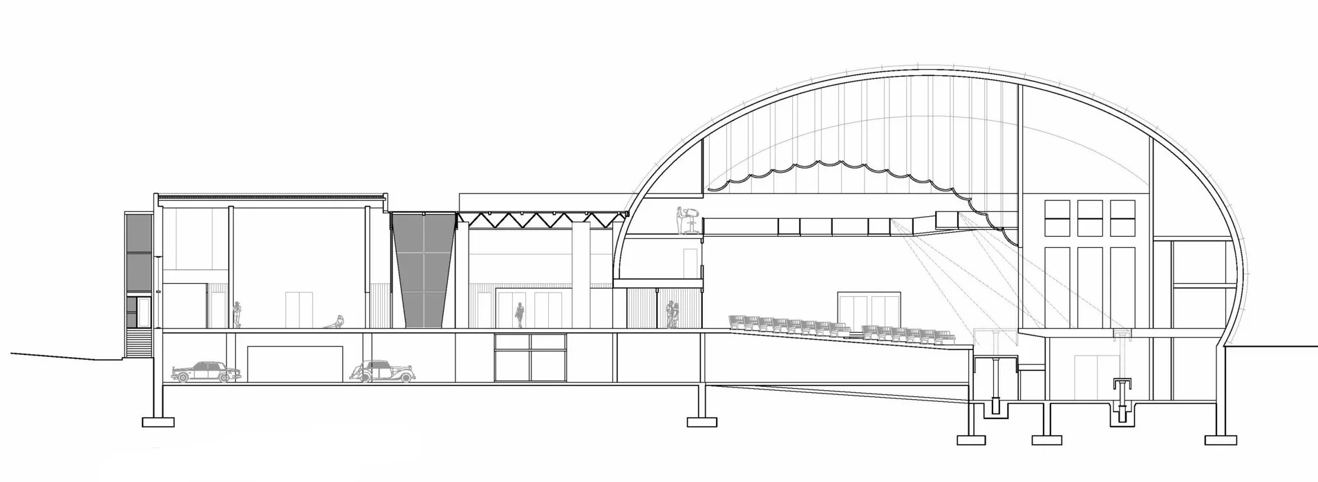 Section - Main Auditorium + Black Box