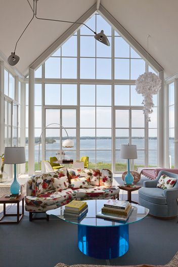 Shelter Island:  Living Room, View 2