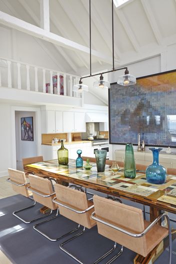 Shelter Island Beach House:  Dining Room, View 2