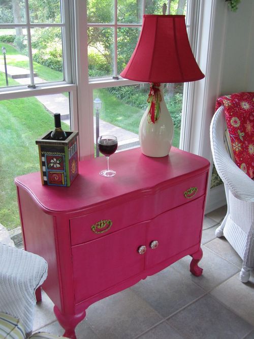 Hot Pink:  Table