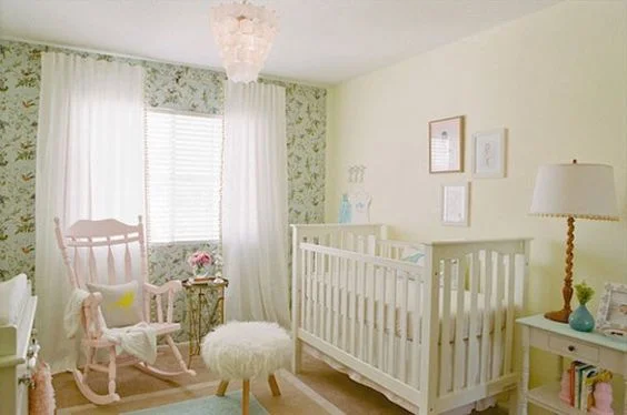Beach Pretty House Style-Creating Designer worthy Nurserys with Colorful Wallpaper 3.jpg
