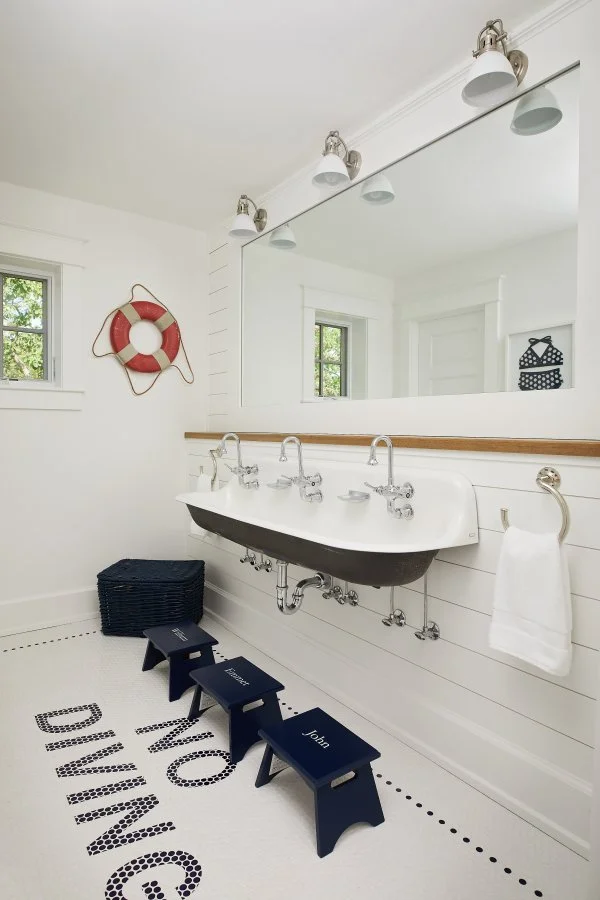 How cute is this boy’s bathroom…
