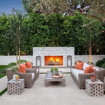 12 Outdoor Fireplace Ideas