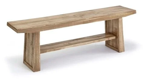 Xander Solid Wood Bench