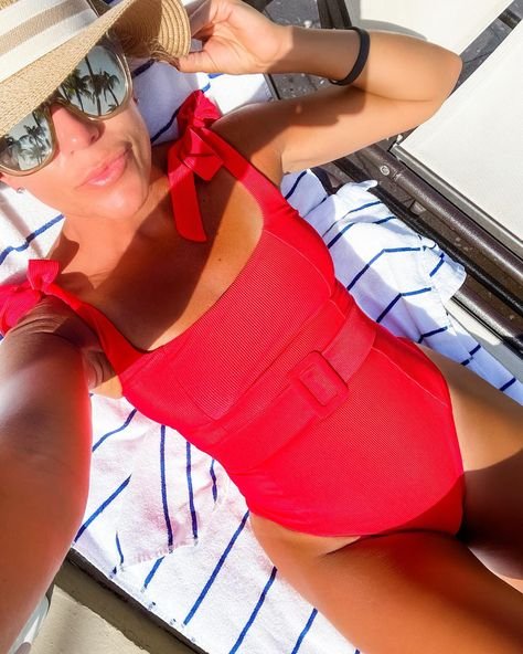 Sydney One-Piece Red Swimsuit