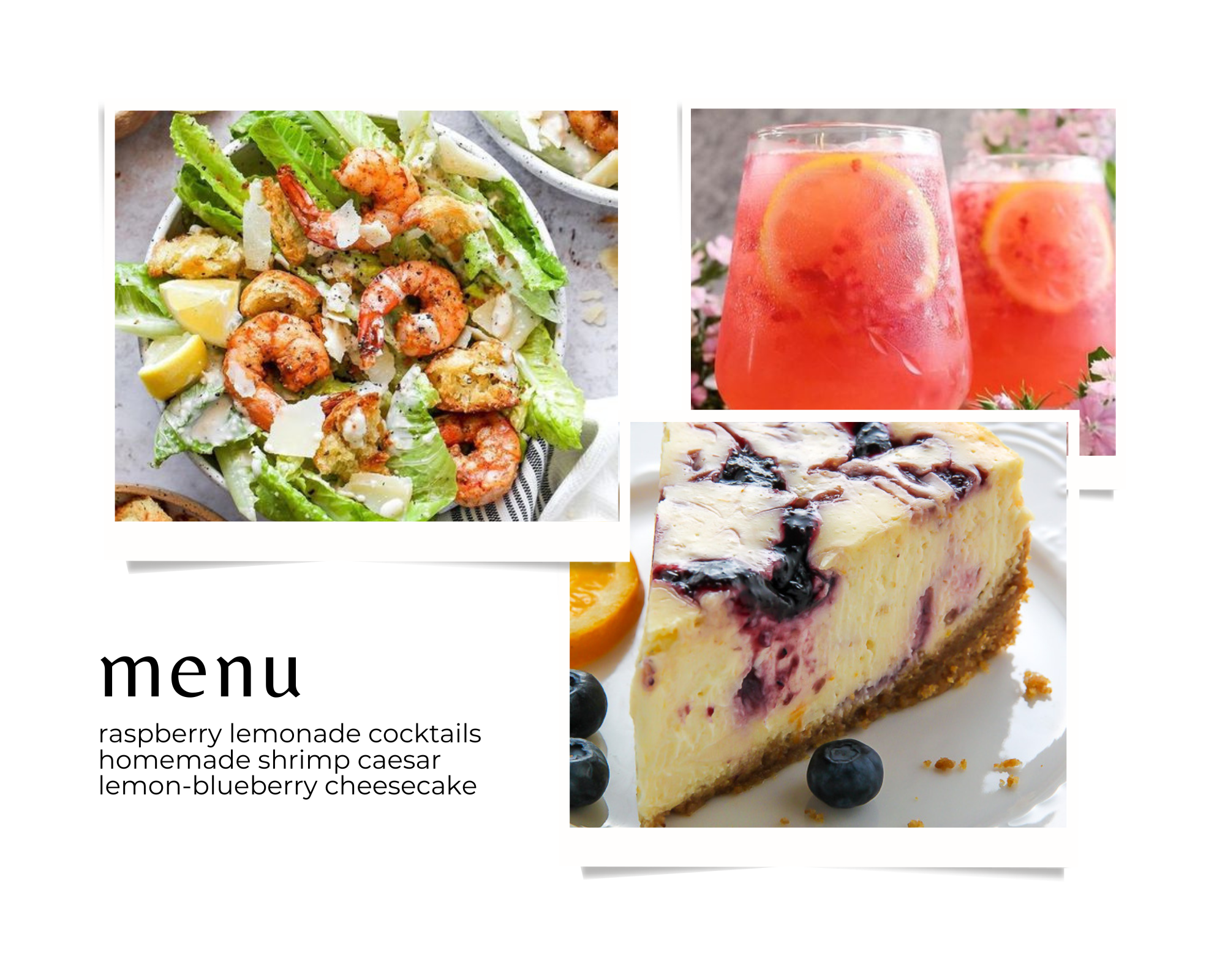 A Casual Lunch Menu Your Guests Will Love