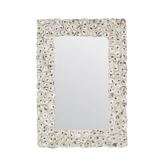 Natural Oyster Shell Mirror