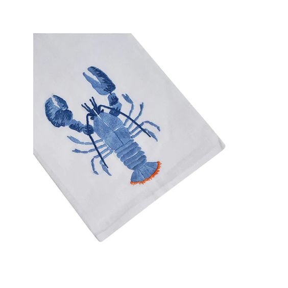 Lobster Linen Tea Towel