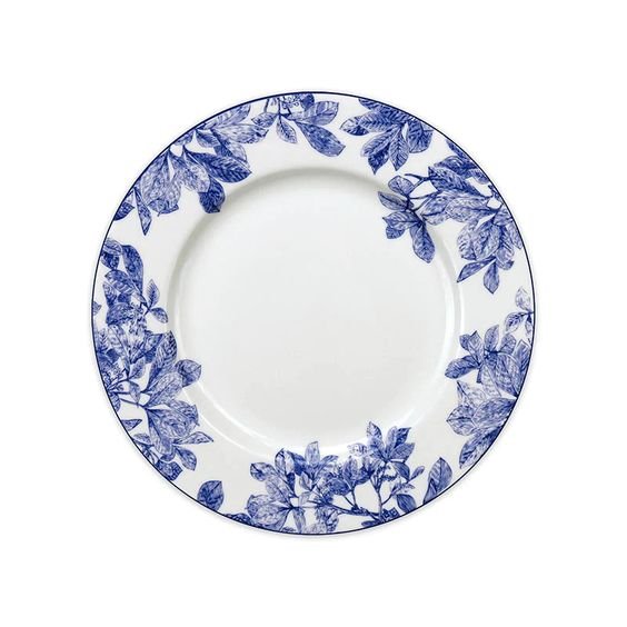Blue Perennial Dinner Plate