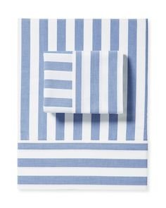 beach Club stripe Percale sheet Set 