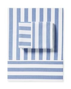 beach Club stripe Percale sheet Set