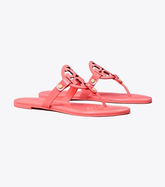 Miller Patent Sandal in Pink 