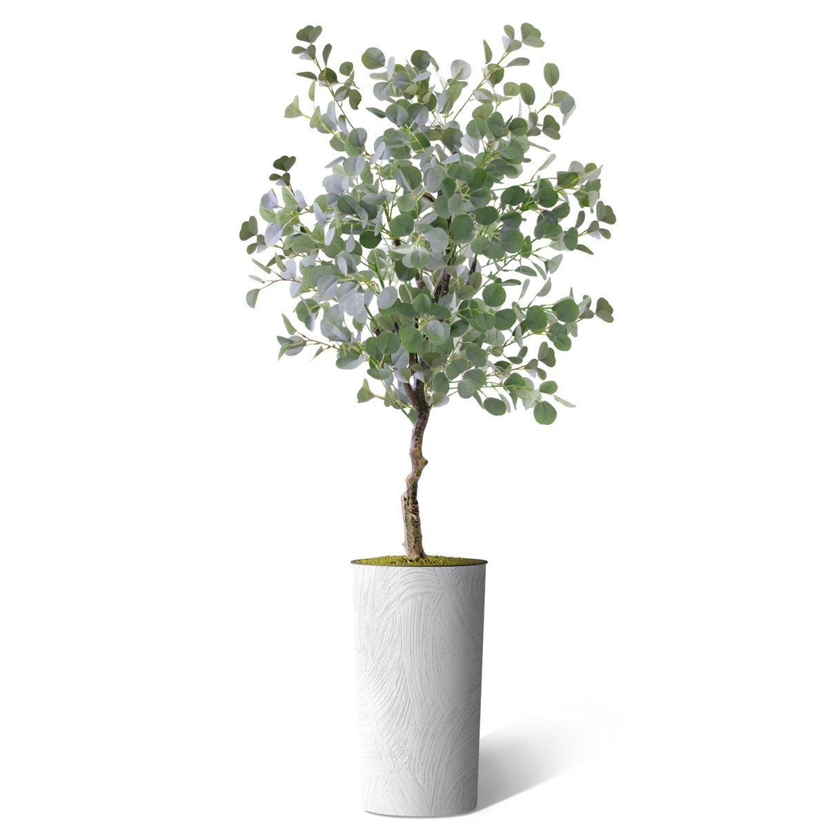 66 Inches Faux Eucalyptus Tree in Planter