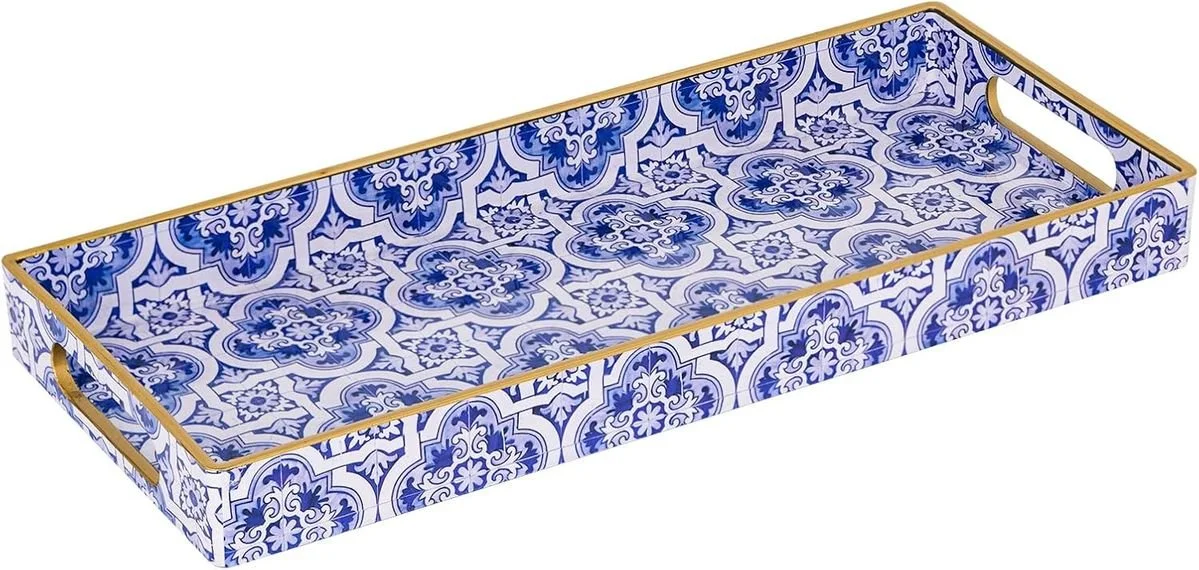 Blue-Moroccan Tray