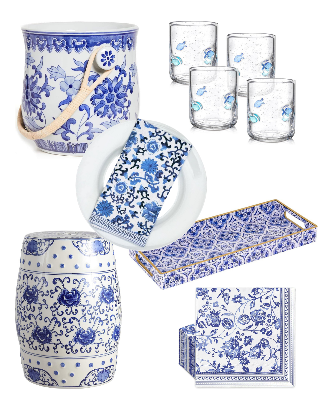 Beach Pretty Home-Entertaining with Blue and White 1