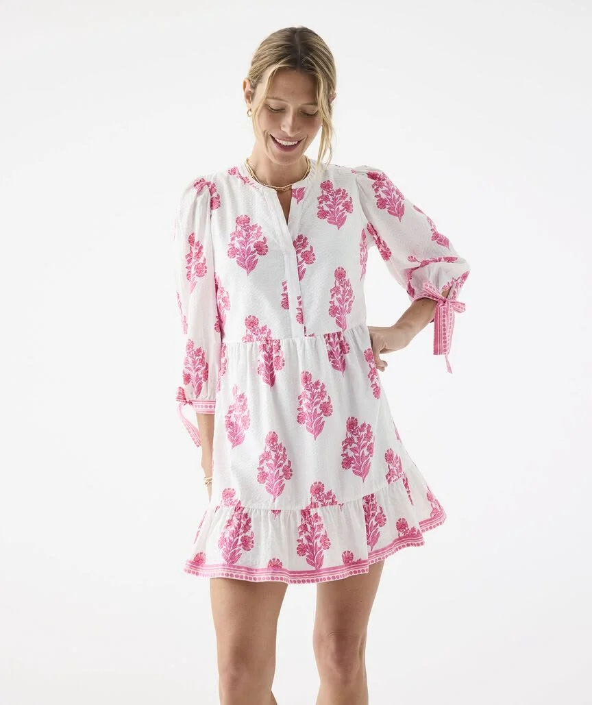 Tessa Tie Sleeve Dress