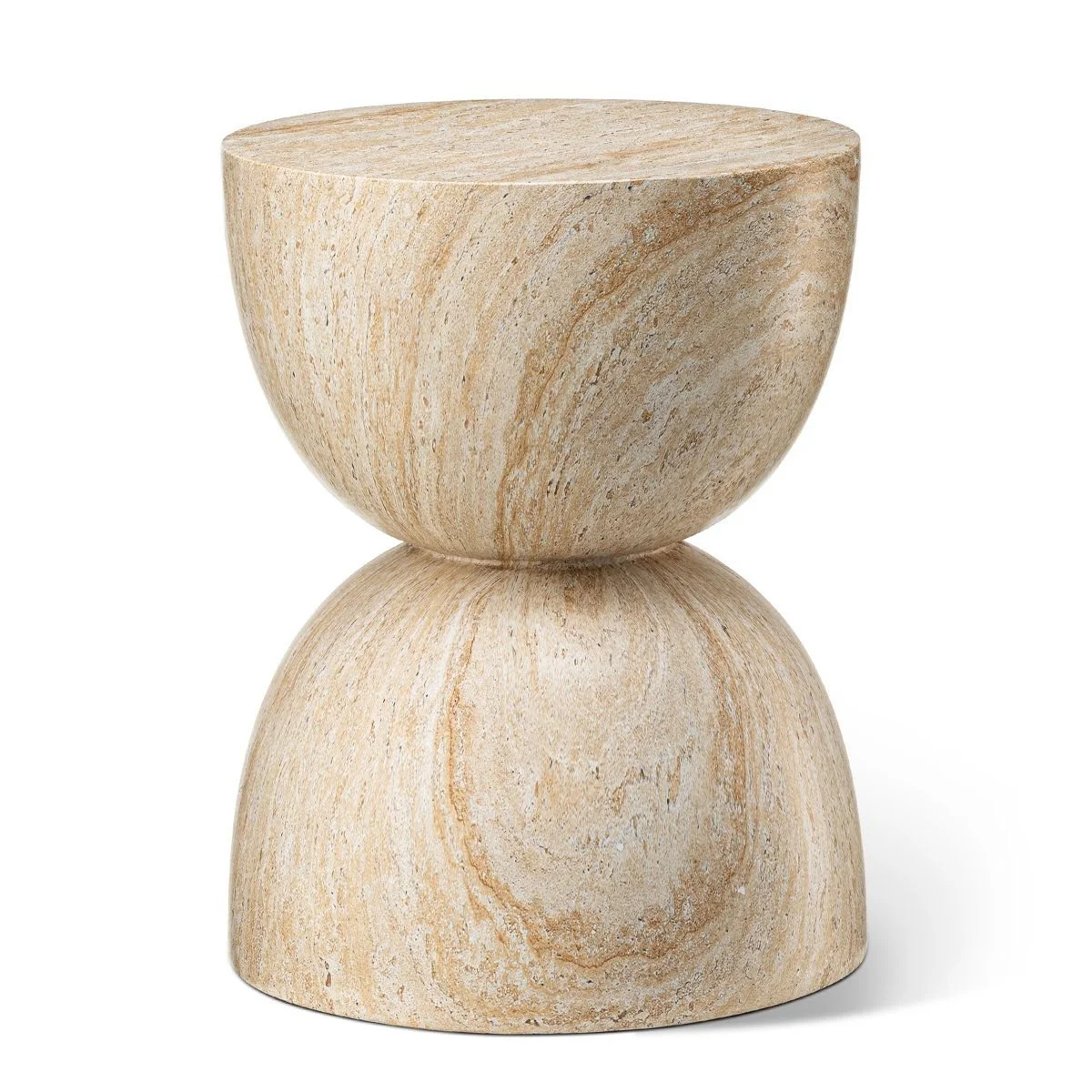 Faux Travertine Garden Stool.jpg