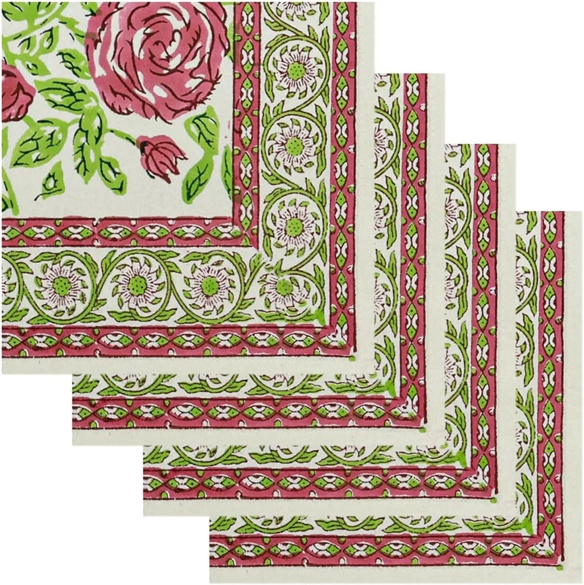 Pink Green Cotton Napkins 42026.jpg
