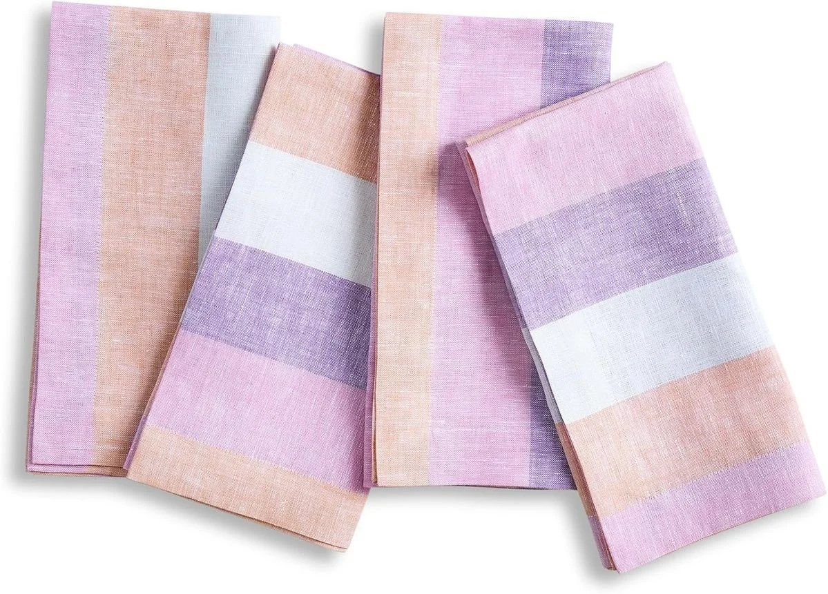 Solino Home Linen Cloth Napkins in Pastels.jpg