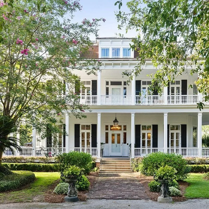Elegant Southern Coastal Home with Double Wraparound Porches