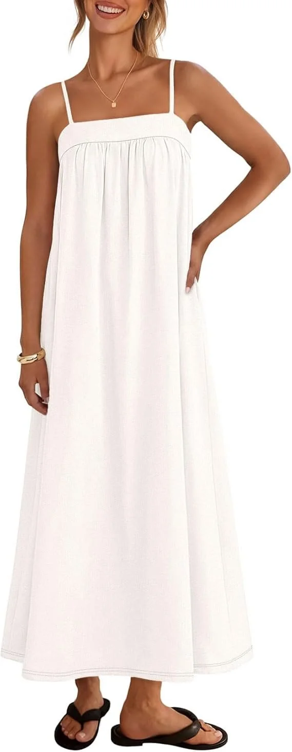 Sundress Boho Maxi Dress-White.jpg