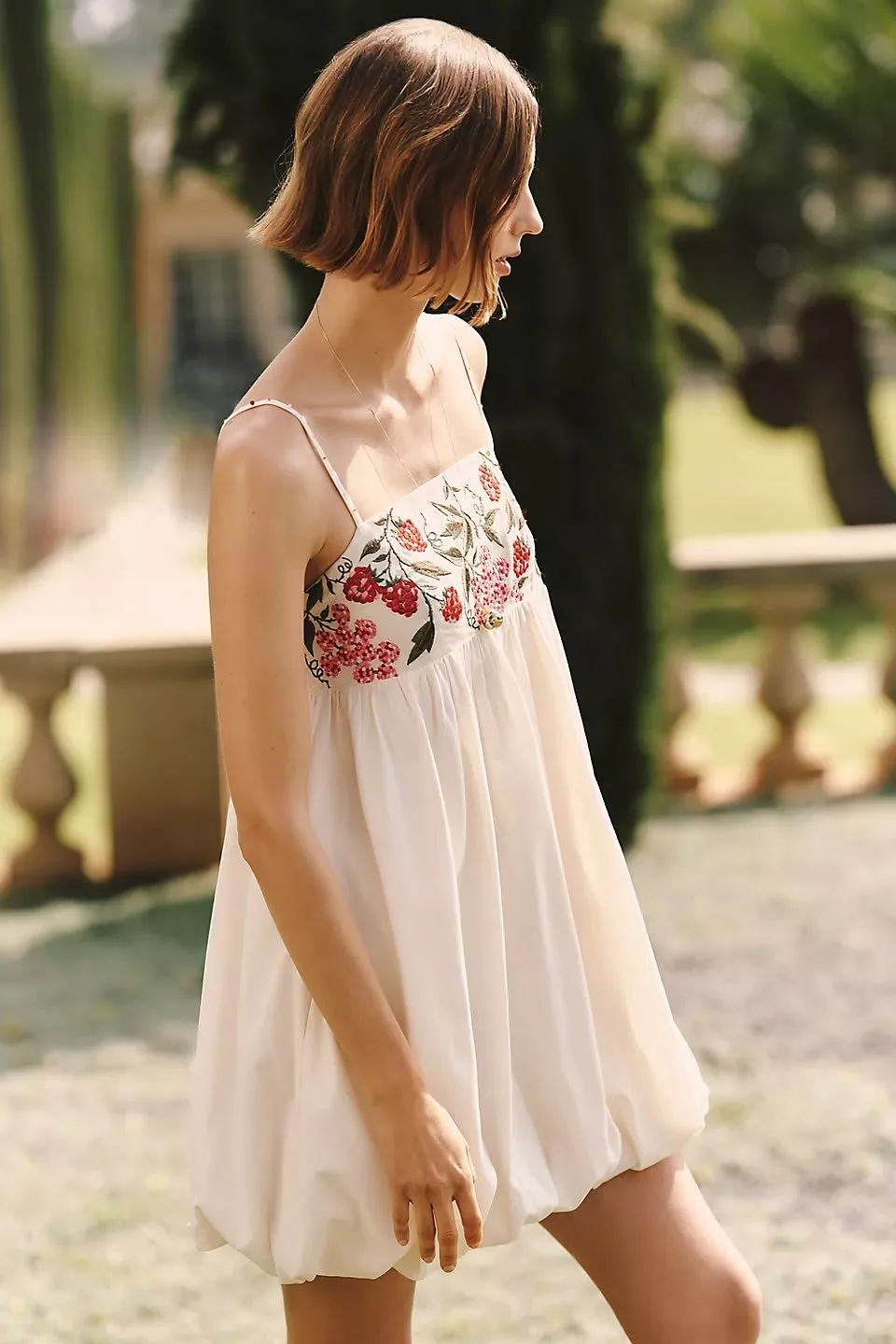 Embroidered Mini Bubble Dress.jpg
