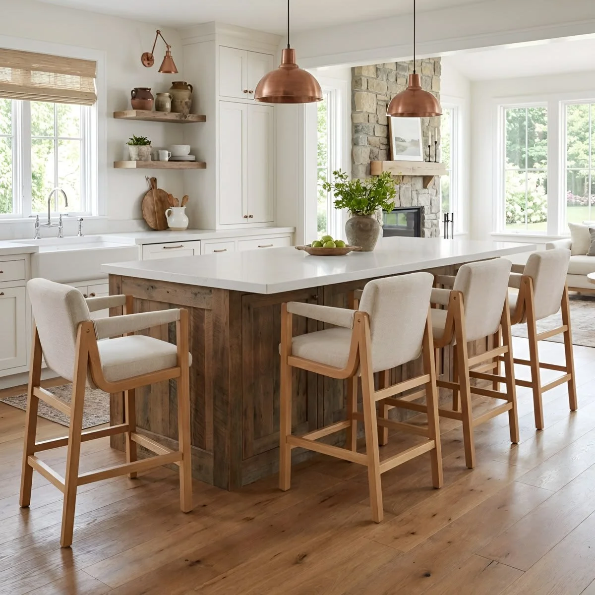 Gracie Oaks Modern Farmhouse Bar Stools.jpg