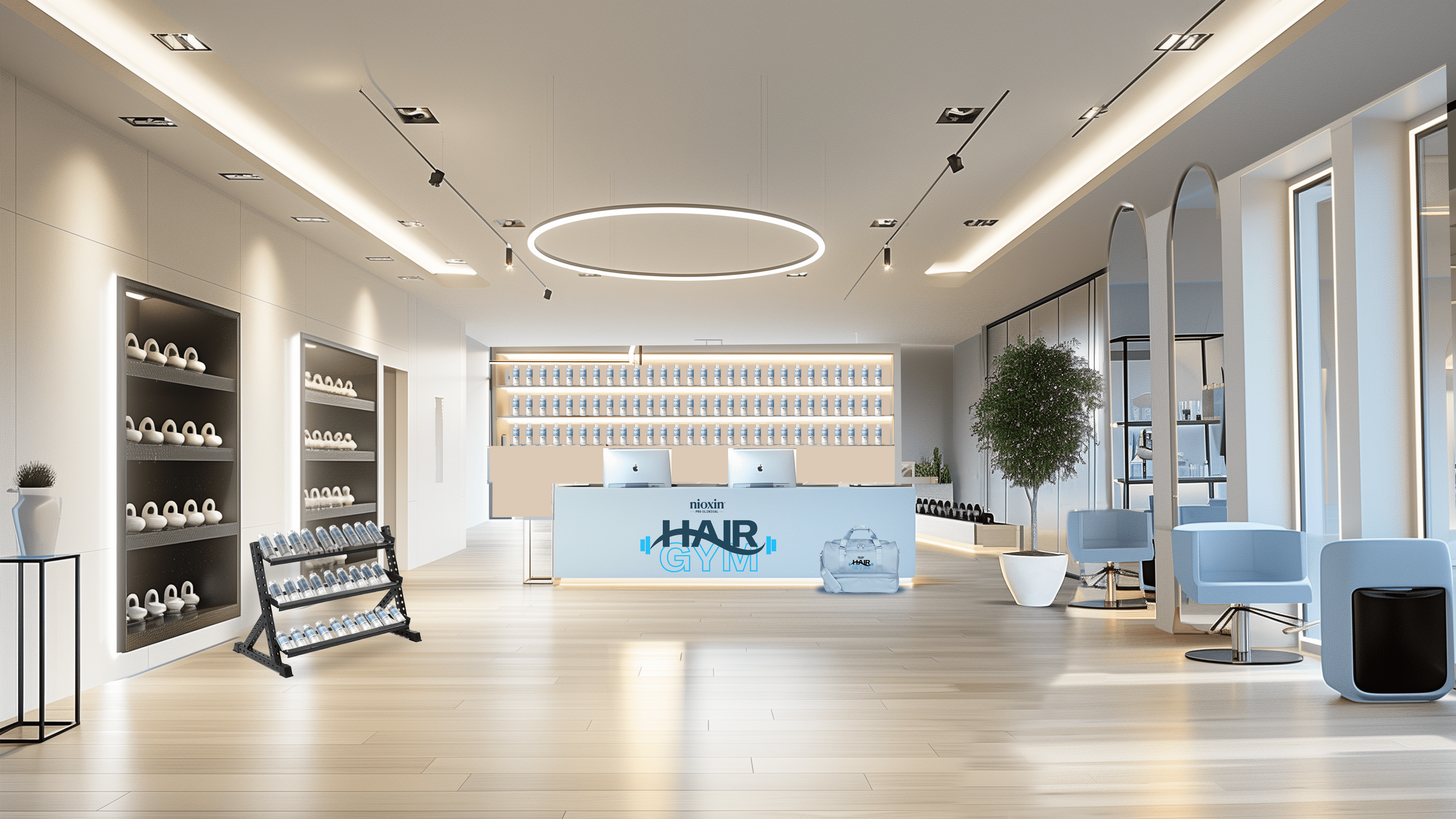 Hair Gym | Mockup