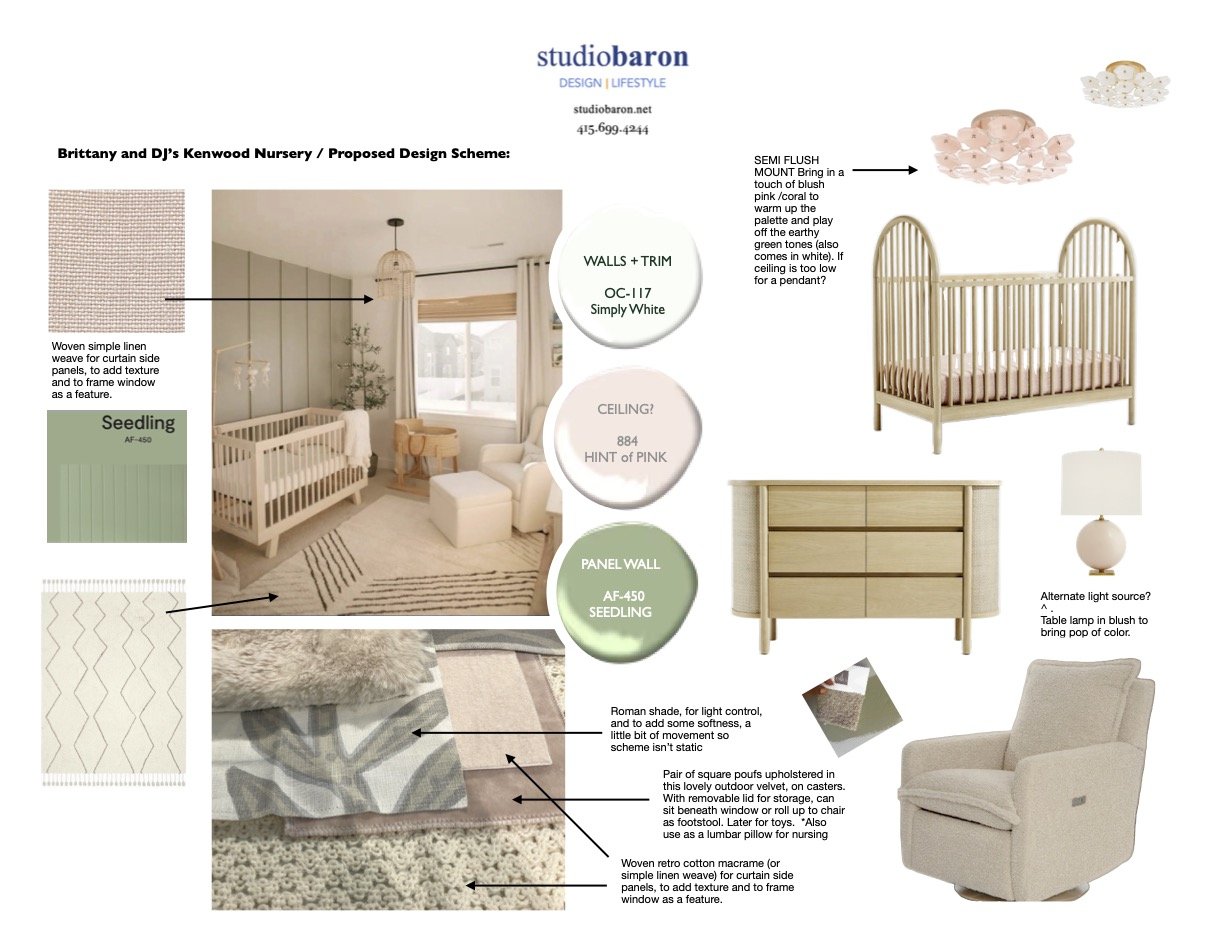 PROCESS | PALETTE | INSPO — STUDIOBARON Interior Design