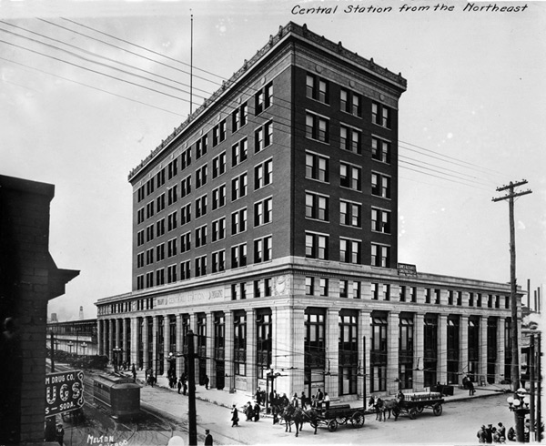  Newly opened Central Station, The Digital Archive of the Memphis Public Library &amp; Information Center 