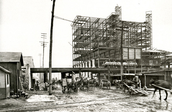  Construction of Central Station, Historic-Memphis.com 