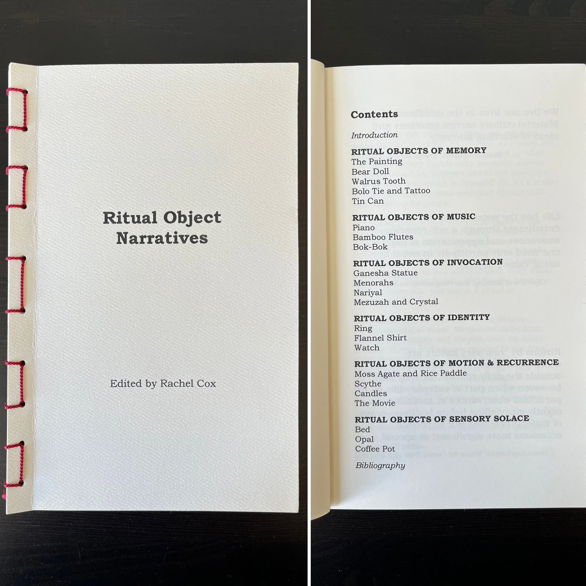 Ritual Object Narratives