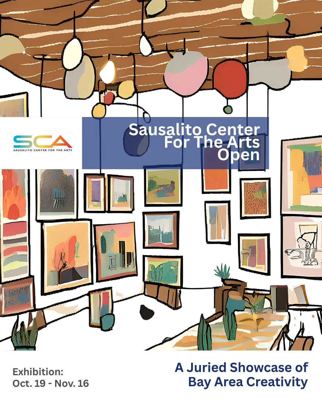 Two of my sculptural vessels were selected for the inaugural SCA Open at Sausalito Center for the Arts, on view now through November 16. I&rsquo;m honored that the jurors chose these to be part of what the SCA calls &ldquo;a groundbreaking exhibition