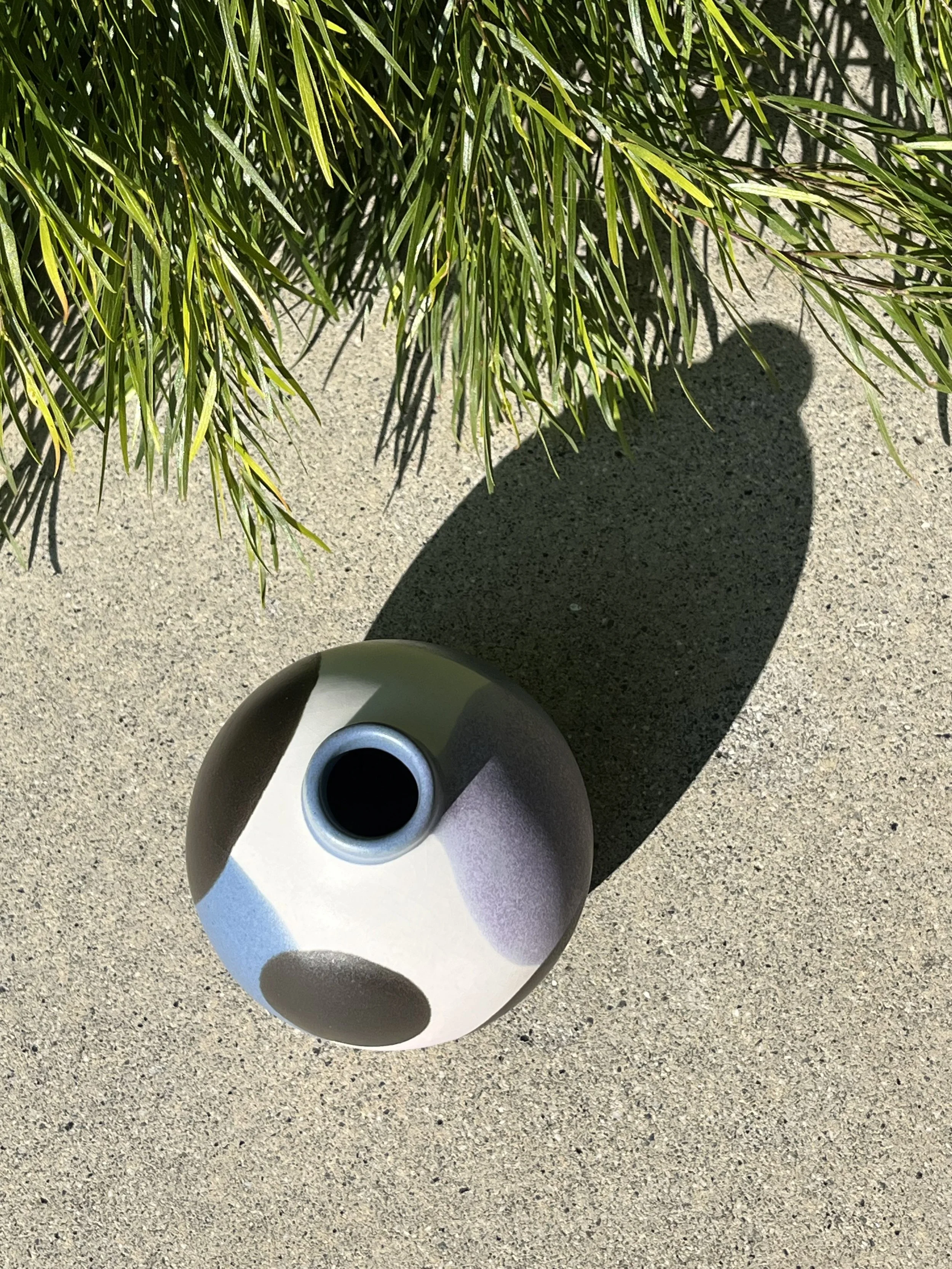 Many Moons Sphere Vase