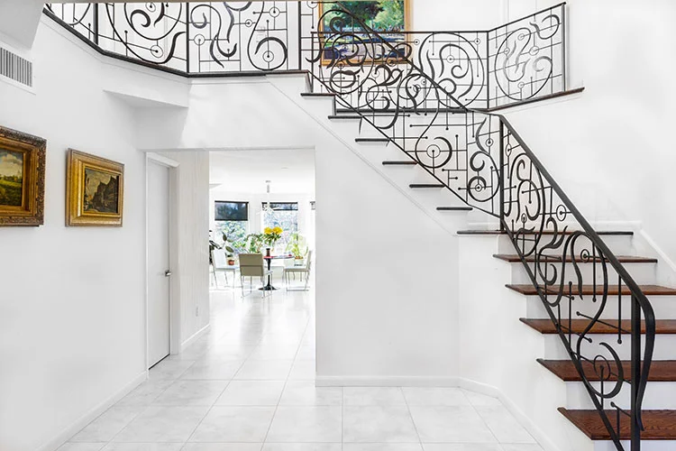 Custom Archictural Metal Stair Rail.jpg