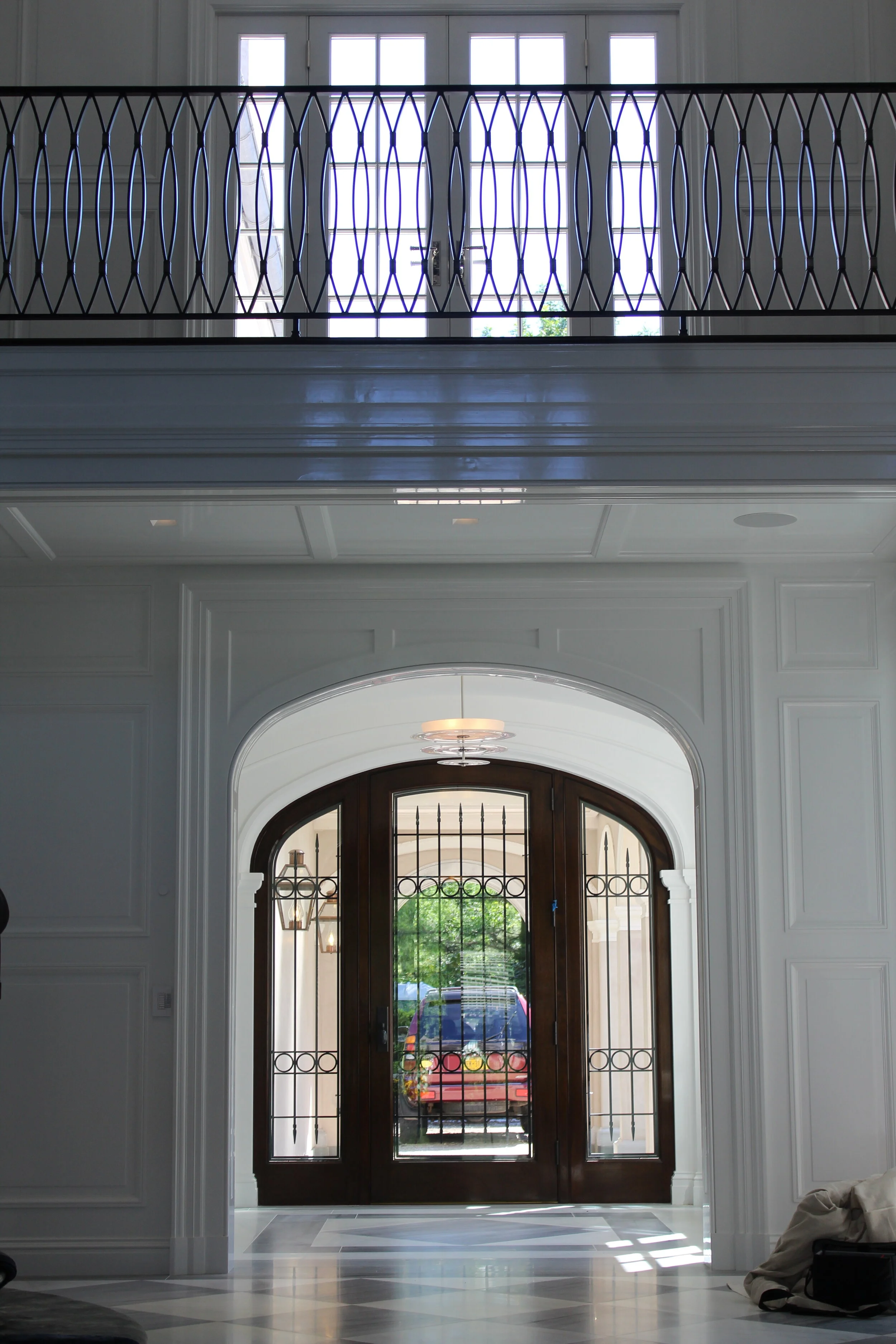 High-End Entry Door Metal Grille.JPG