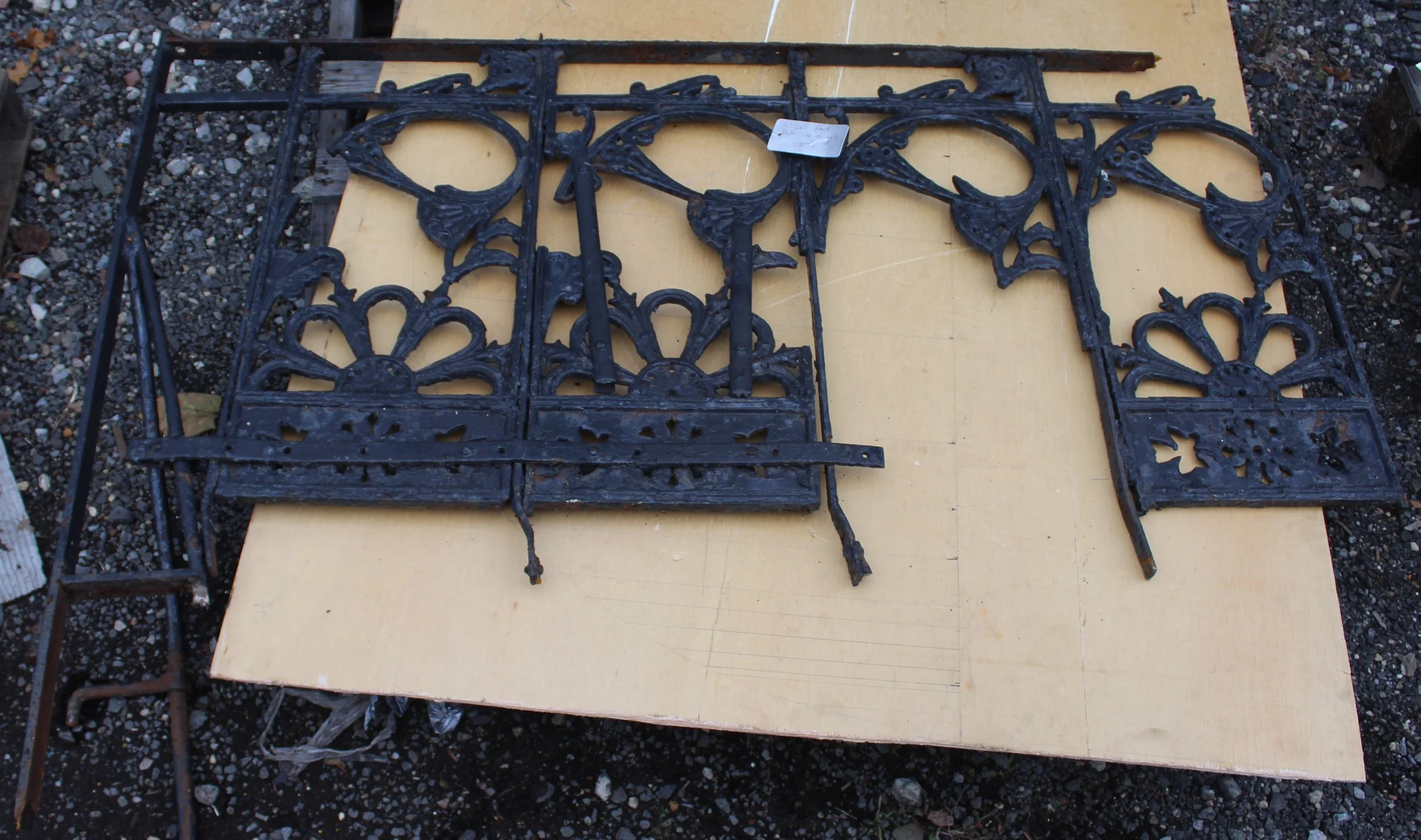 Original Historical Ironwork to be Restored.JPG
