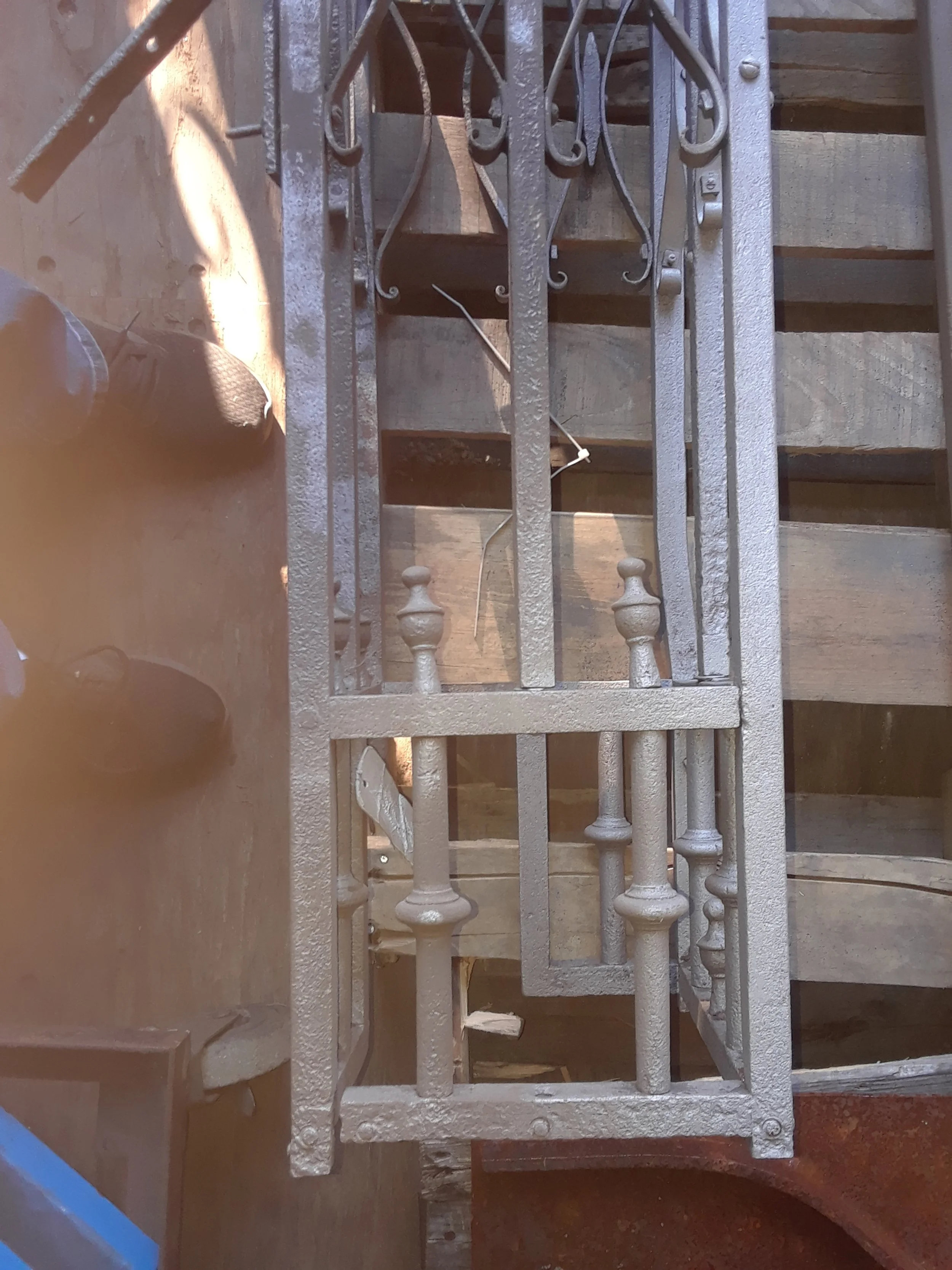 Exterior Ironwork Newel Post Restoration.jpg