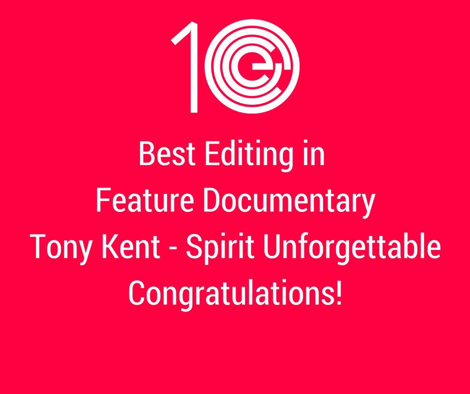 Best Editing in Feature Documentary