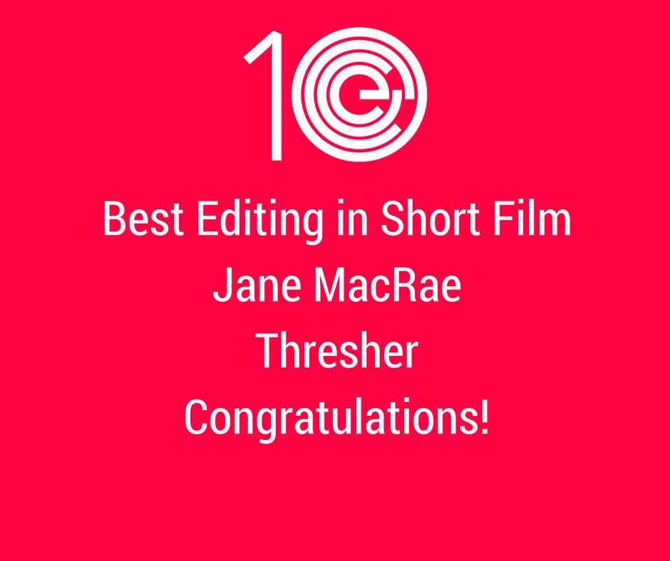 Best Editing in Short Film