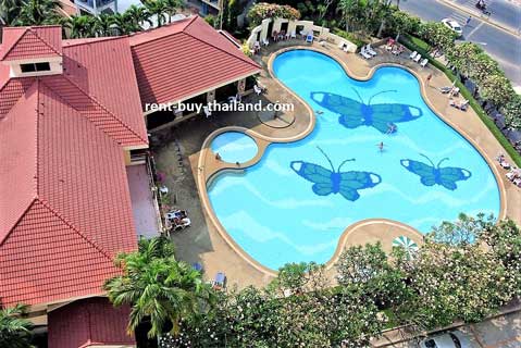 High floor studio Jomtien