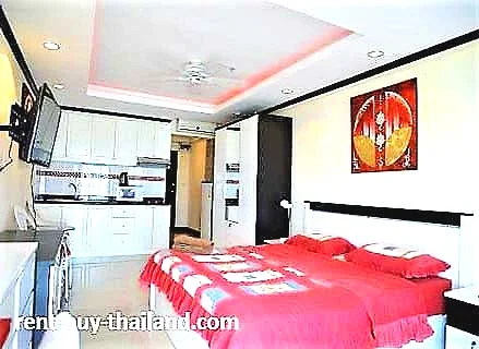 Jomtien Beach Condo - Building S2 - Floor 16 - Room E3