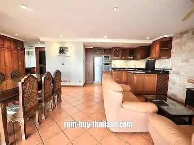 1 bed corner condo, corner condo Jomtien, 1 bed condo Baan Suan