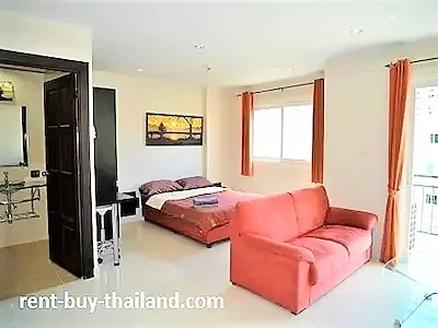 Studio condo Pratumnak for sale, Pool view condo for rent, Pratumnak real estate